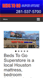 Mobile Screenshot of bedstogosuperstore.com